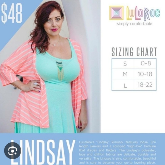 NWT - LuLaRoe Lindsay - Size Medium - Picture 7 of 7